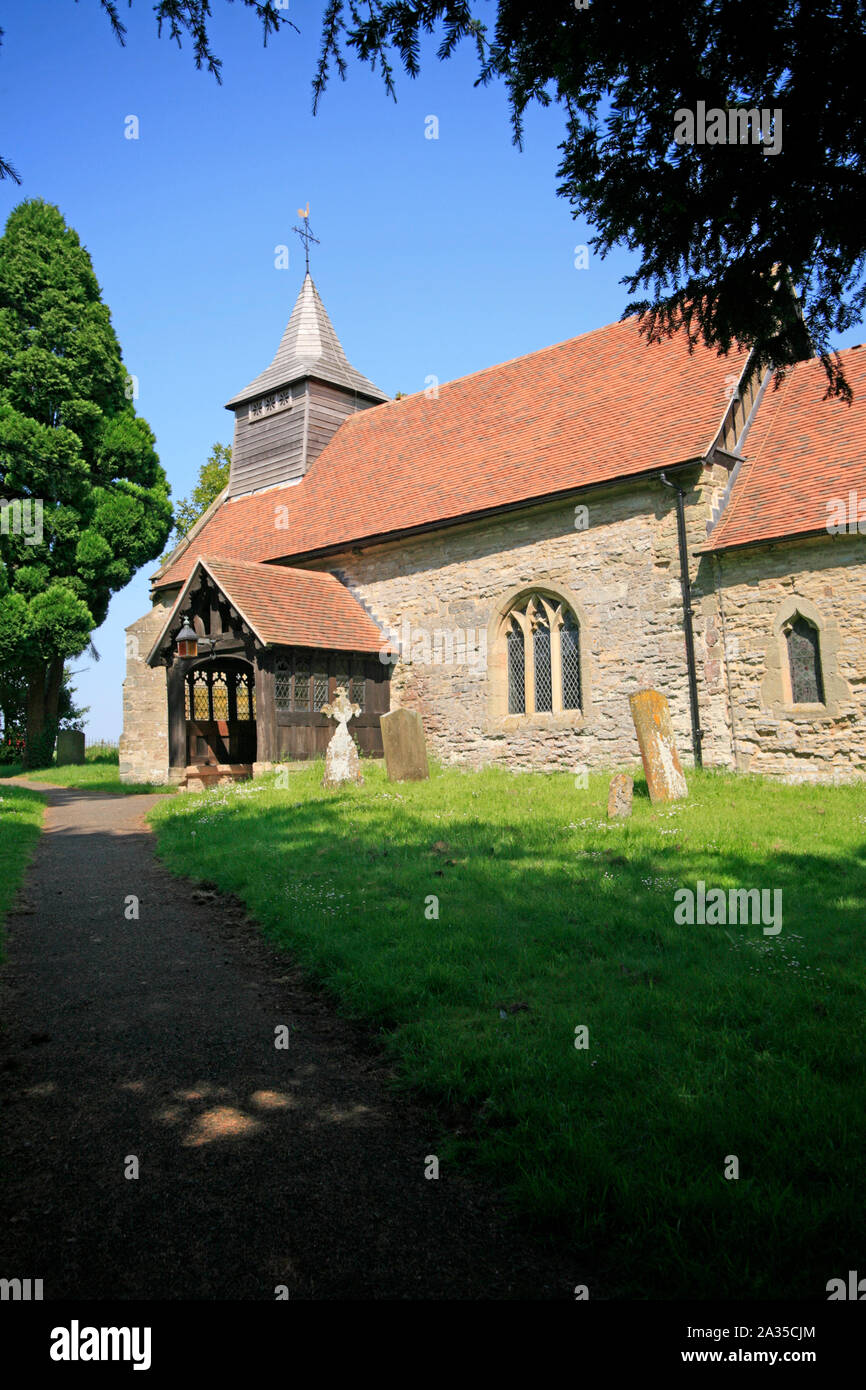 Church of St Mary, Wolverton, Warwickshire, England Stock Photo