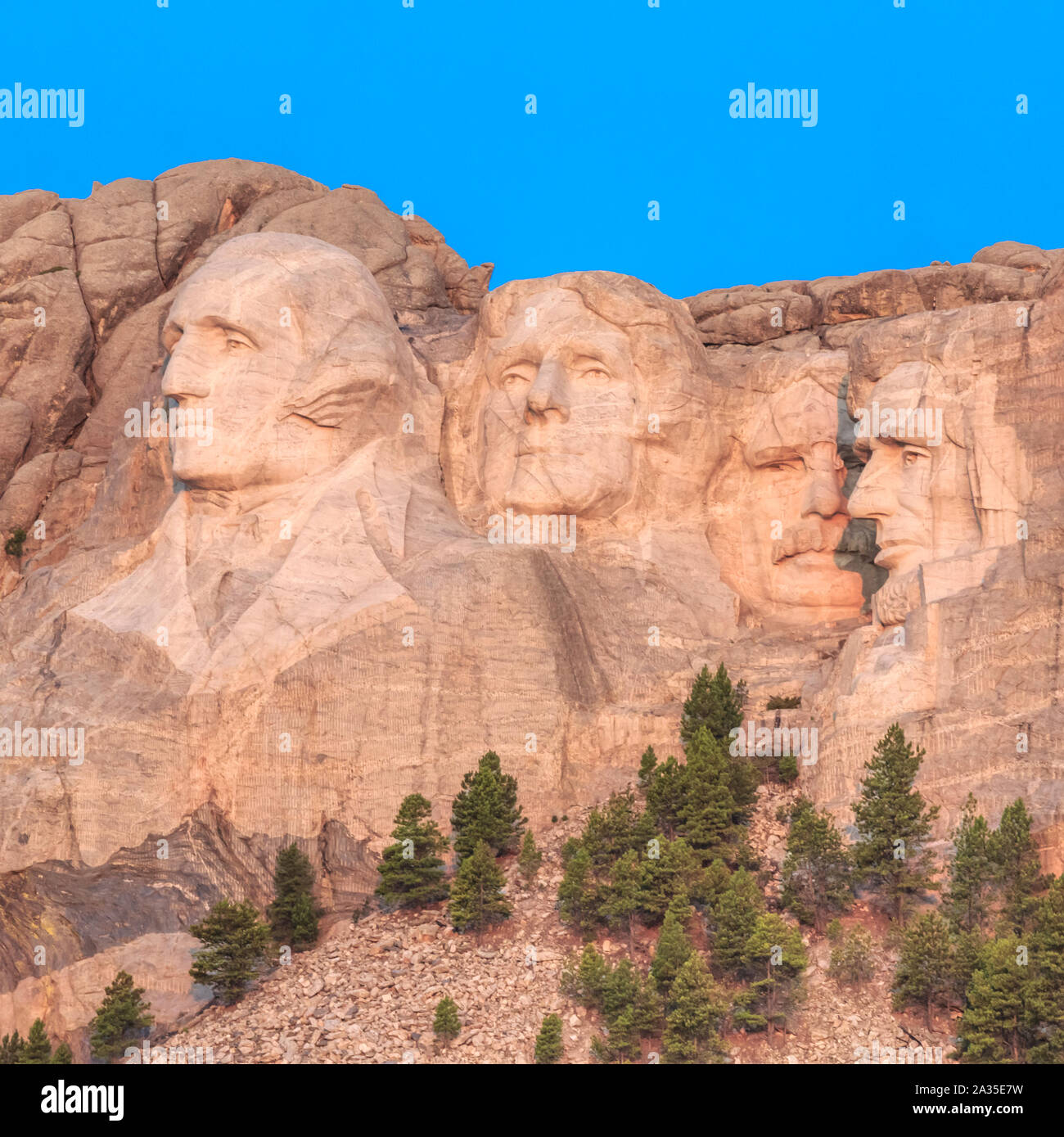 mount rushmore national memorial near keystone, south dakota Stock ...