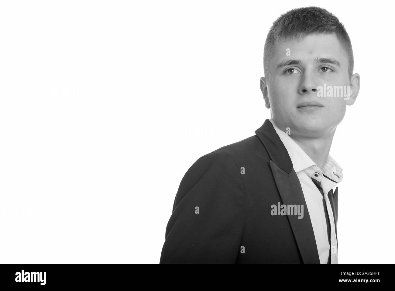 Back work business man Black and White Stock Photos & Images - Alamy