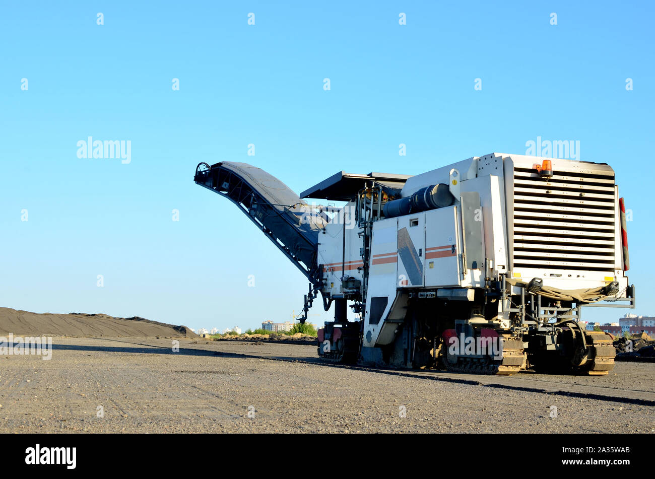 Cold milling machines are used for the quick highly efficient