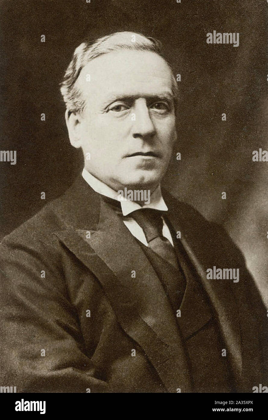 HERBERT ASQUITH (1852-1928) English Liberal statesman Stock Photo