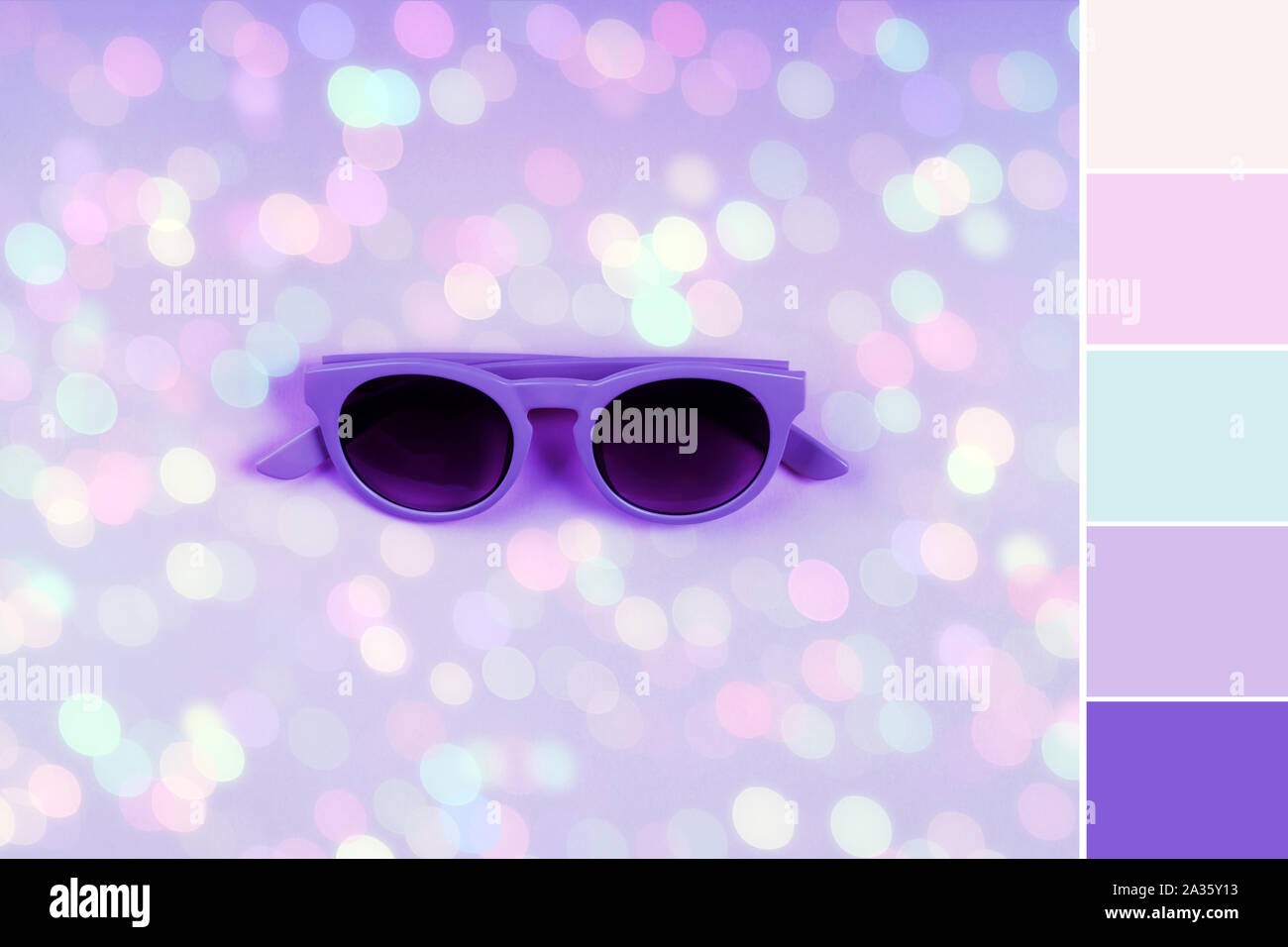 light purple sunglasses
