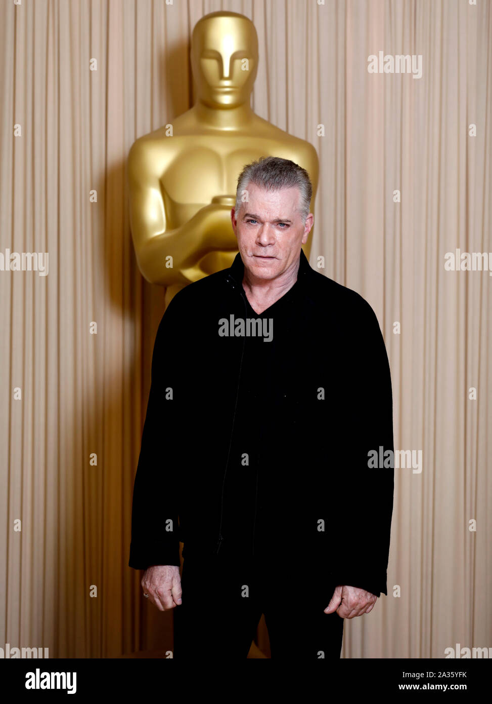 Ray Liotta attending the Academy of Motion Picture Arts and Sciences New Members Party 2019 held at the Freemasons Hall in London. Stock Photo