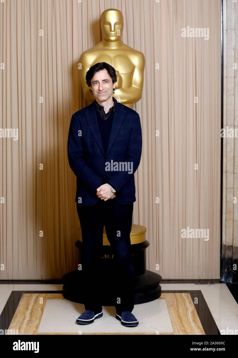 Noah Baumbach attending the Academy of Motion Picture Arts and Sciences New Members Party 2019 held at the Freemasons Hall in London. Stock Photo