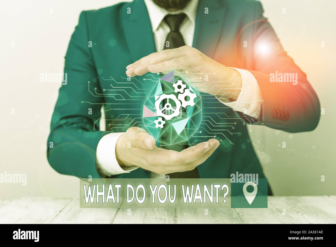 Conceptual hand writing showing What Do You Want Question. Concept ...