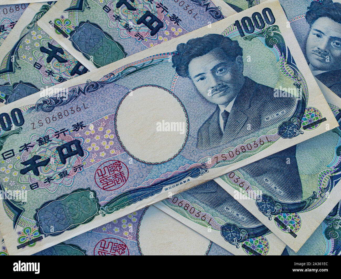 Japanese Yen The Official Currency Of Japan Financial Background JPY 