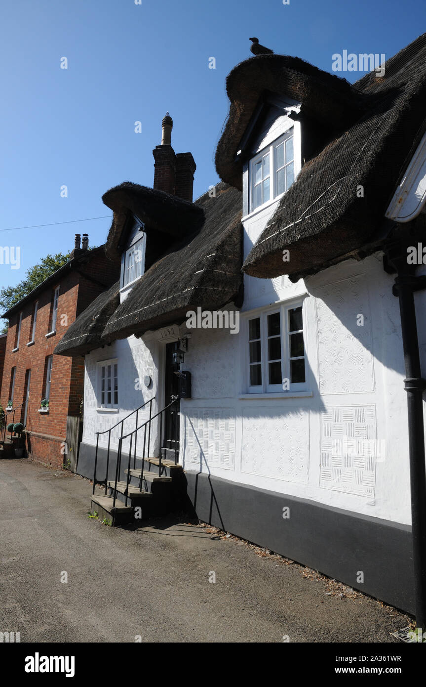 Duck Cottage, Barkway, Hertfordshire Stock Photo Alamy