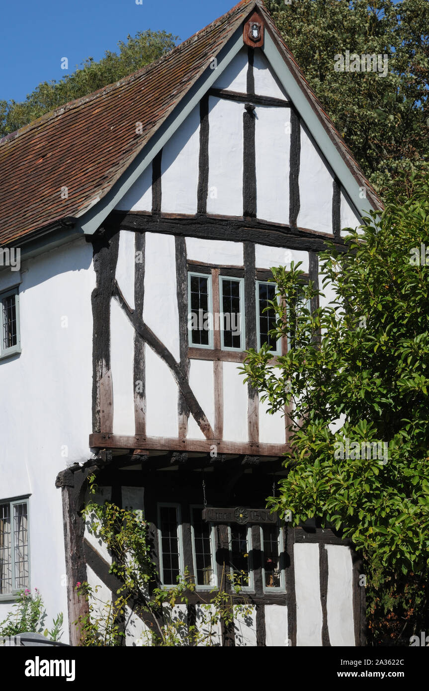 Timber framed building, Barkway, Hertfordshire Stock Photo Alamy