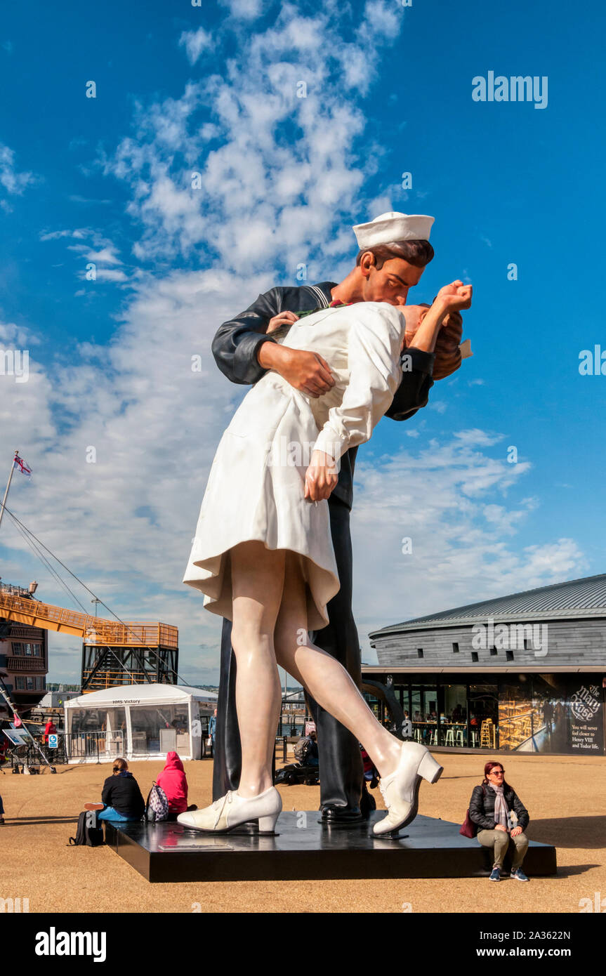 Embracing Peace, also known as Unconditional Surrender by Seward