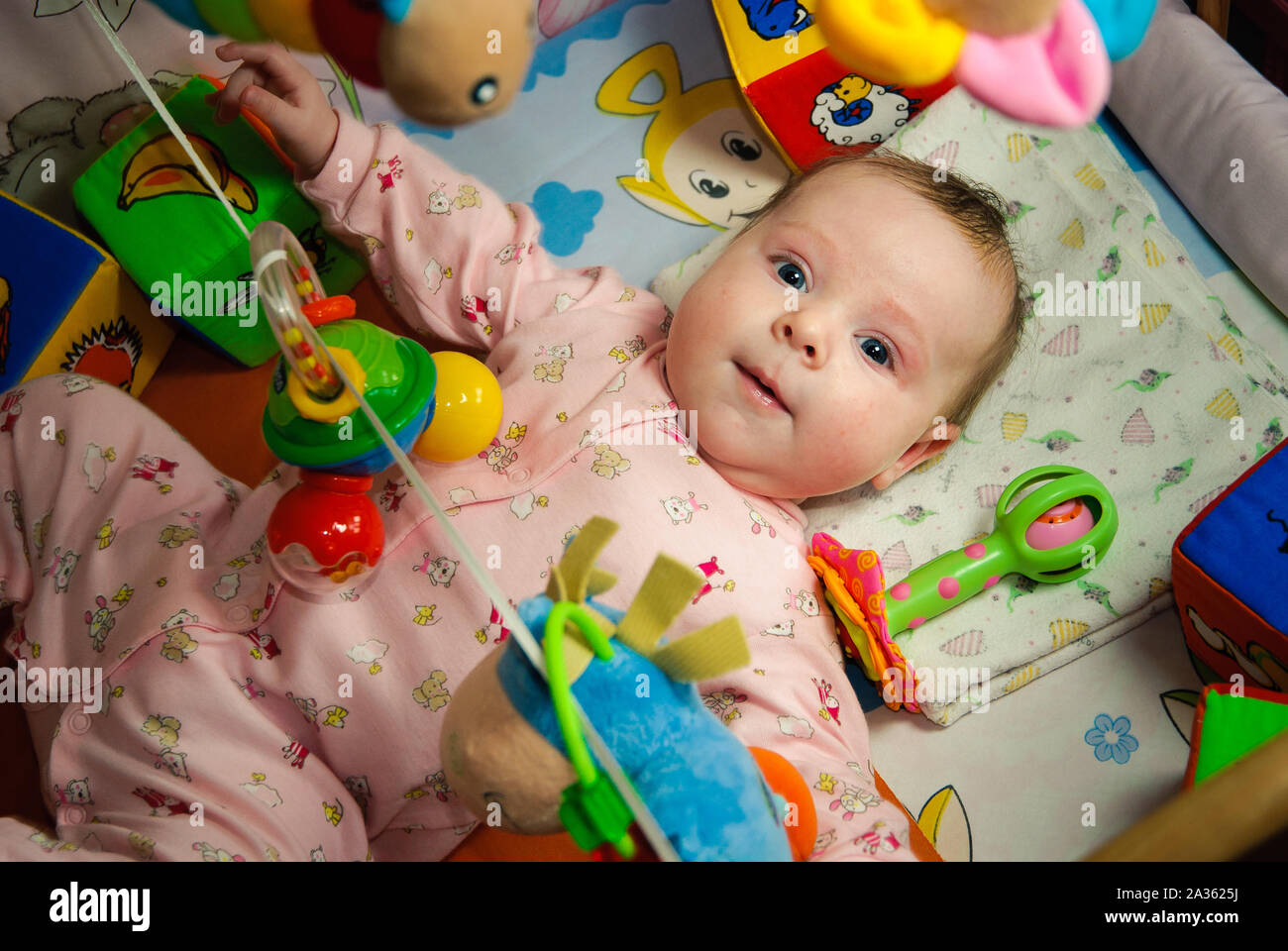 toys for two month old baby girl