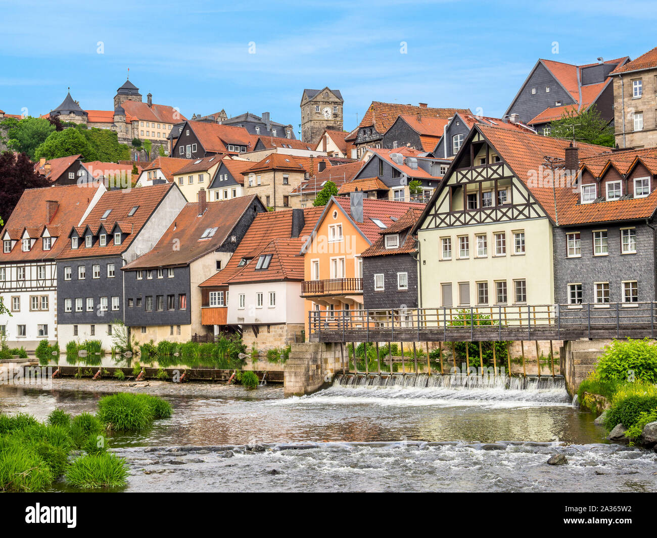 City view of Kronach Stock Photo