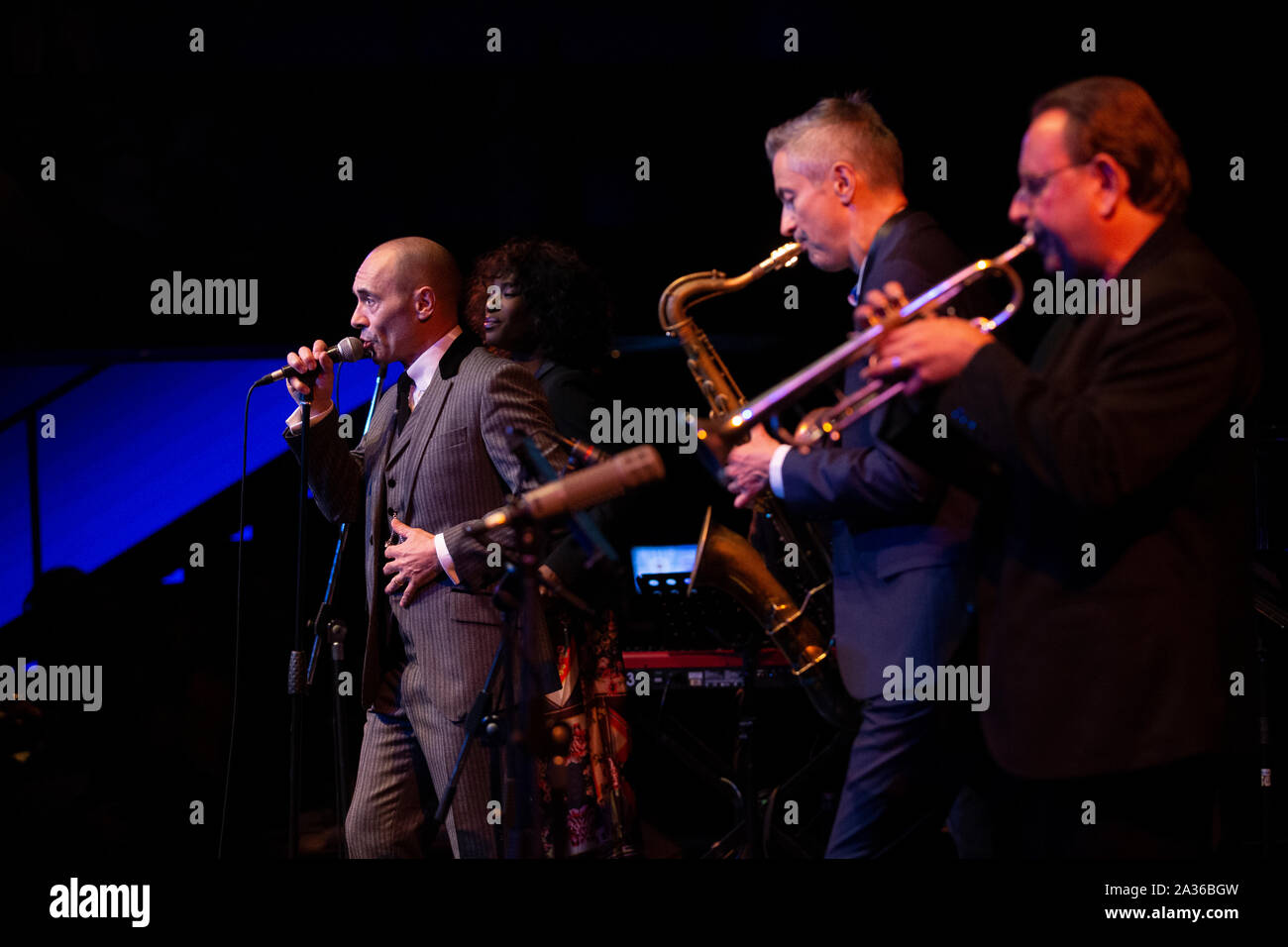 Milan Italy october 5th  2019 Matt Bianco live at Blue Note © Roberto Finizio / Alamy Stock Photo