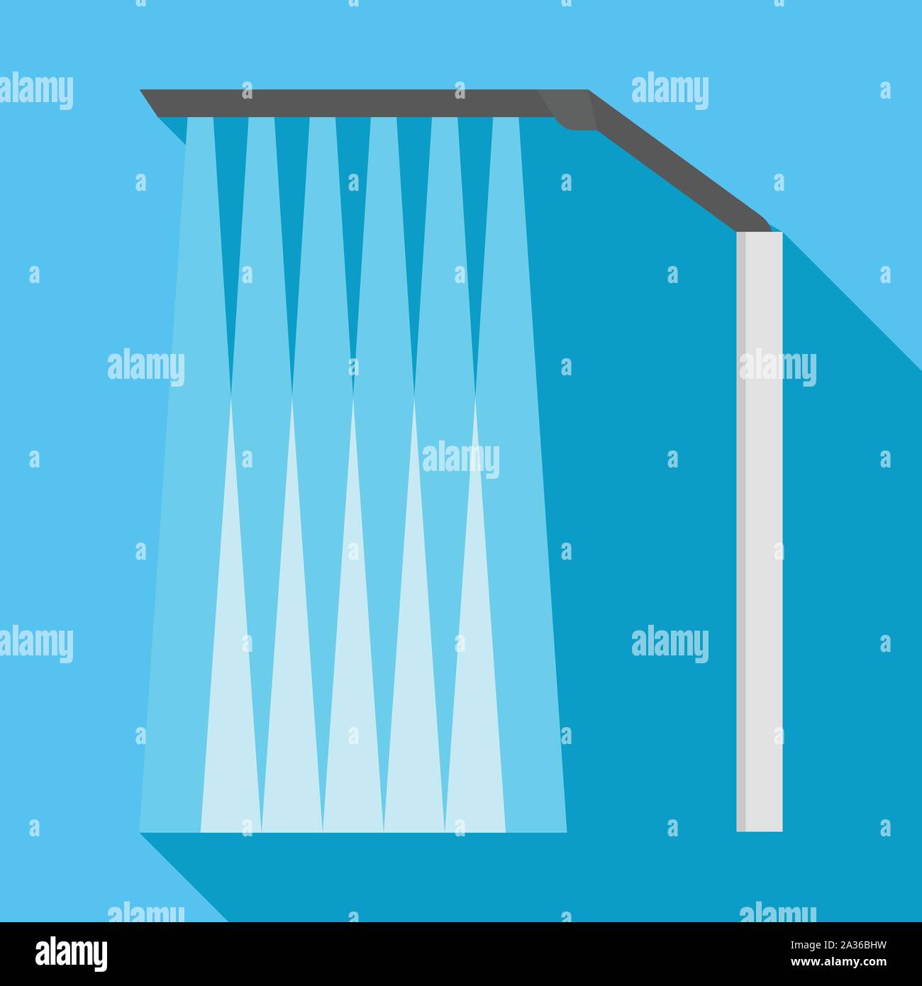 Stand car wash icon, flat style Stock Vector Image & Art Alamy