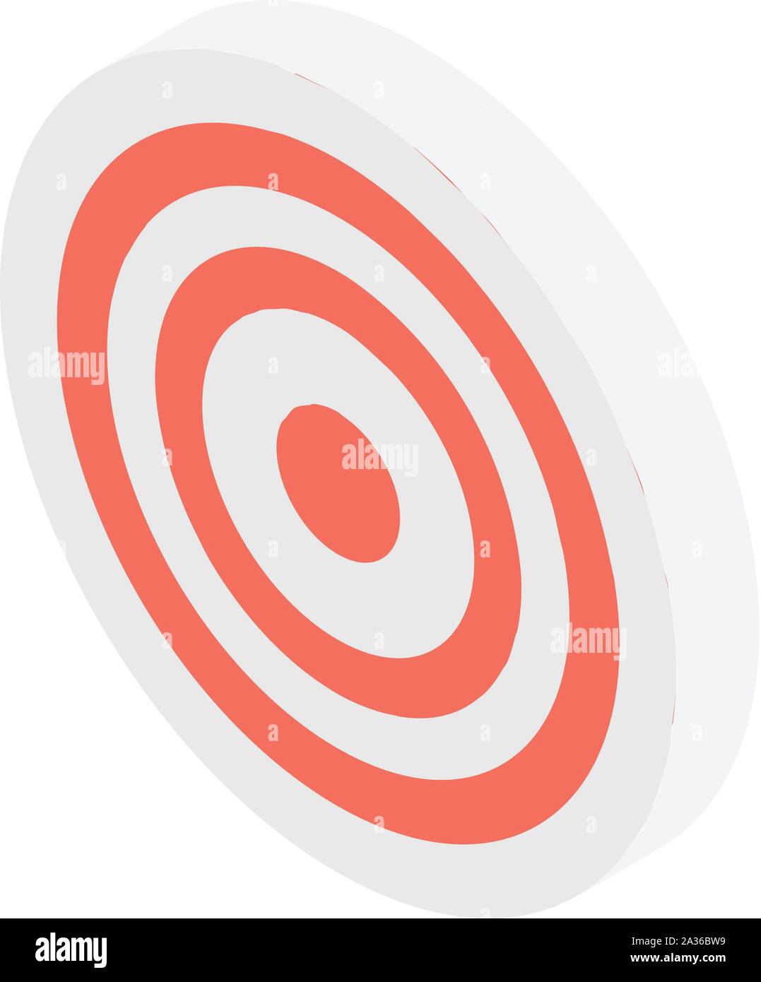 Arch target icon, isometric style Stock Vector Image & Art Alamy