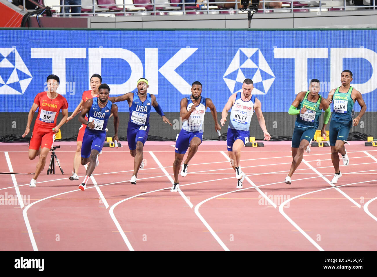 Great britain relay team hires stock photography and images Alamy