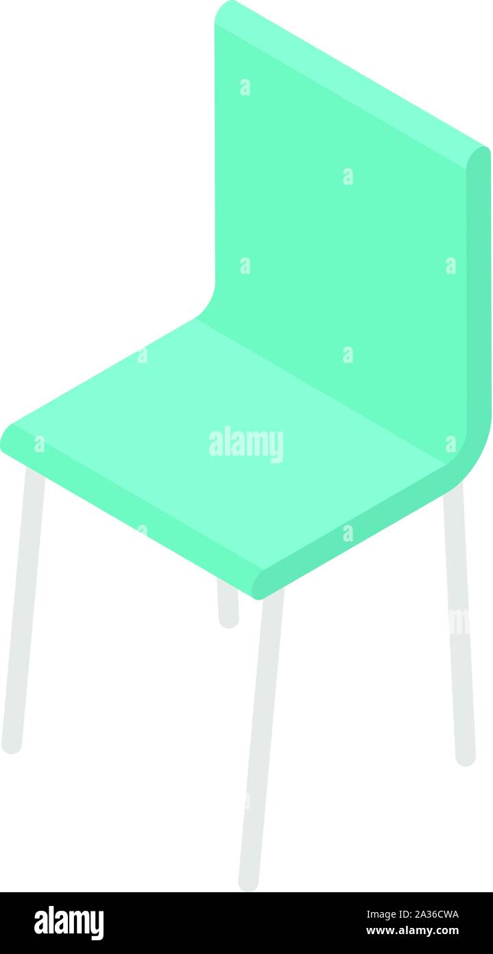 Green chair icon, isometric style Stock Vector Image & Art - Alamy