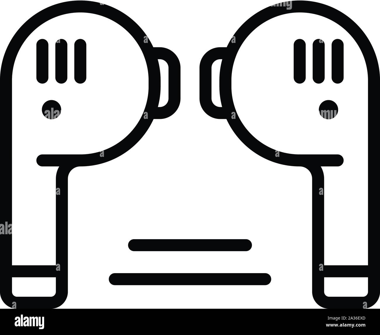 Ear airpods Black and White Stock Photos & Images - Alamy