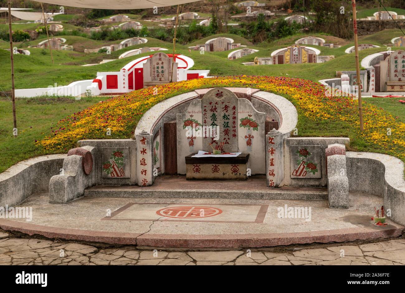 Bang Phra, Thailand March 16, 2019 Chao Pho Khao Chalak Chinese