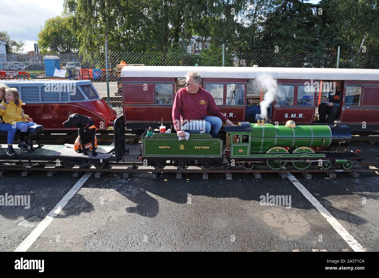 Minature railway engine hi-res stock photography and images - Alamy