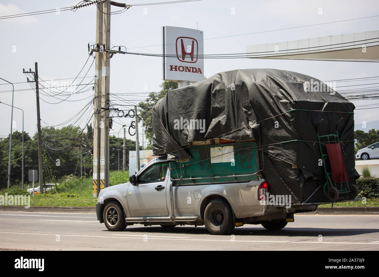 Chiangmai Thailand September 24 2019 Private Isuzu Dmax