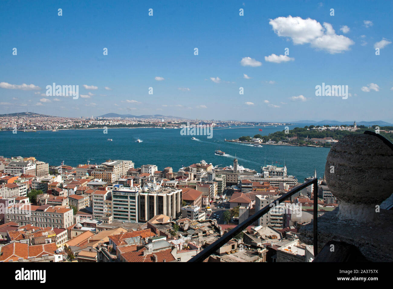 A view of Istanbul, Bosphorus Stock Photo - Alamy
