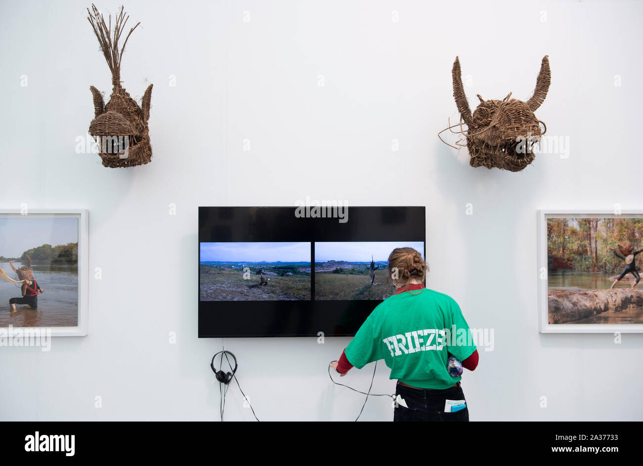 Frieze Art Fair Regents Park High Resolution Stock Photography and ...