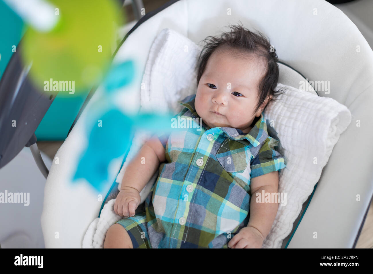baby lay down bouncer