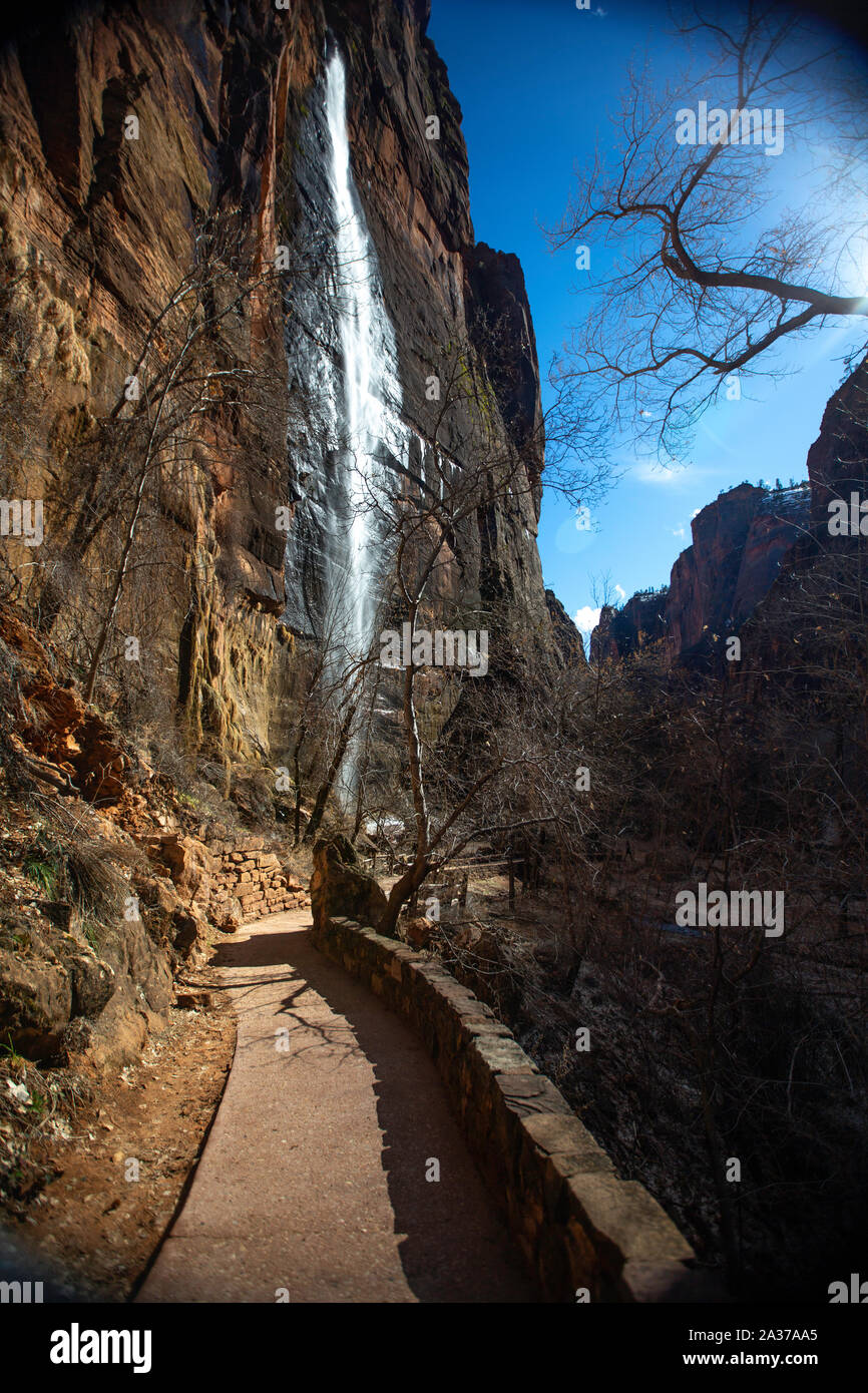 Best hikes in zion national park hi-res stock photography and images ...