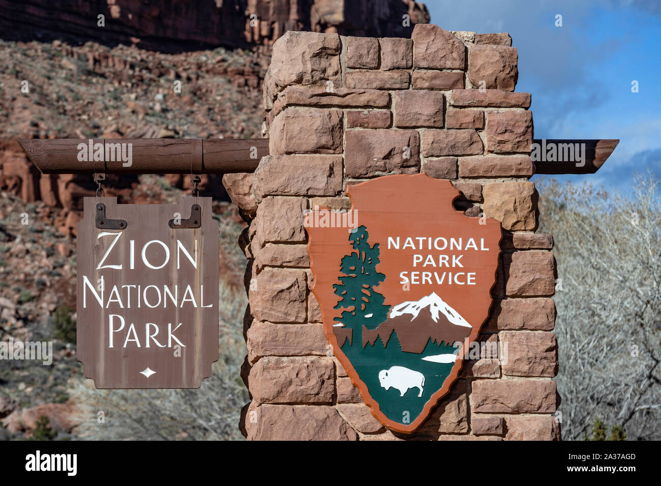 Best hikes in zion national park hi-res stock photography and images ...
