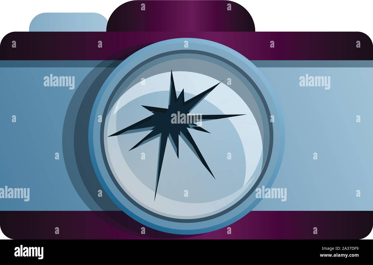 Broken camera icon. Cartoon of broken camera vector icon for web design