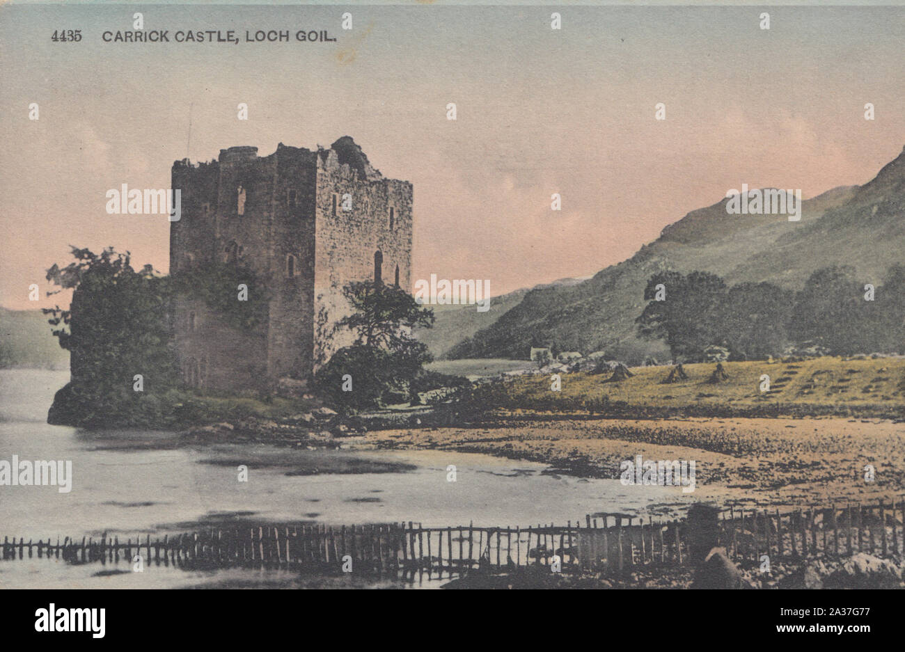 Carrick Castle, Loch Goil, Argyll and Bute, Scotland Stock Photo