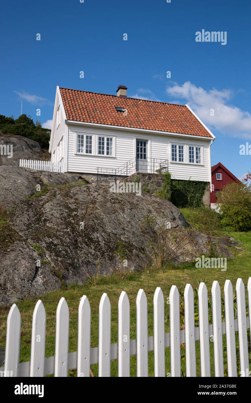 Brekkestø , Norwegen, Europa Stock Photo