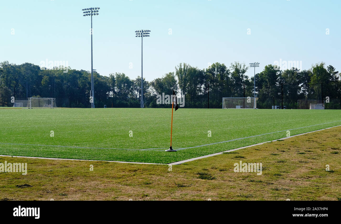 Football corner post hires stock photography and images Alamy