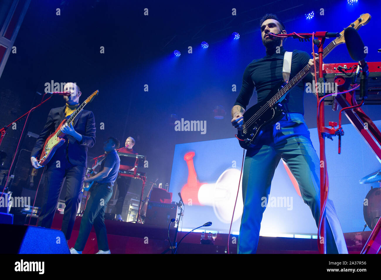 Glasgow Scotland Uk 5th October 2019 Two Door Cinema Club In