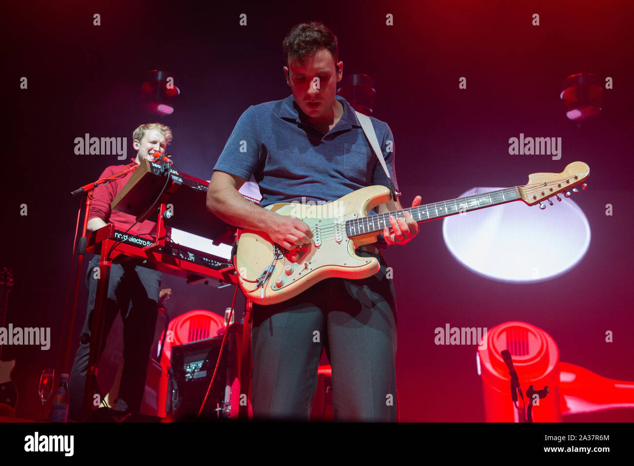 Glasgow Scotland Uk 5th October 2019 Two Door Cinema Club In