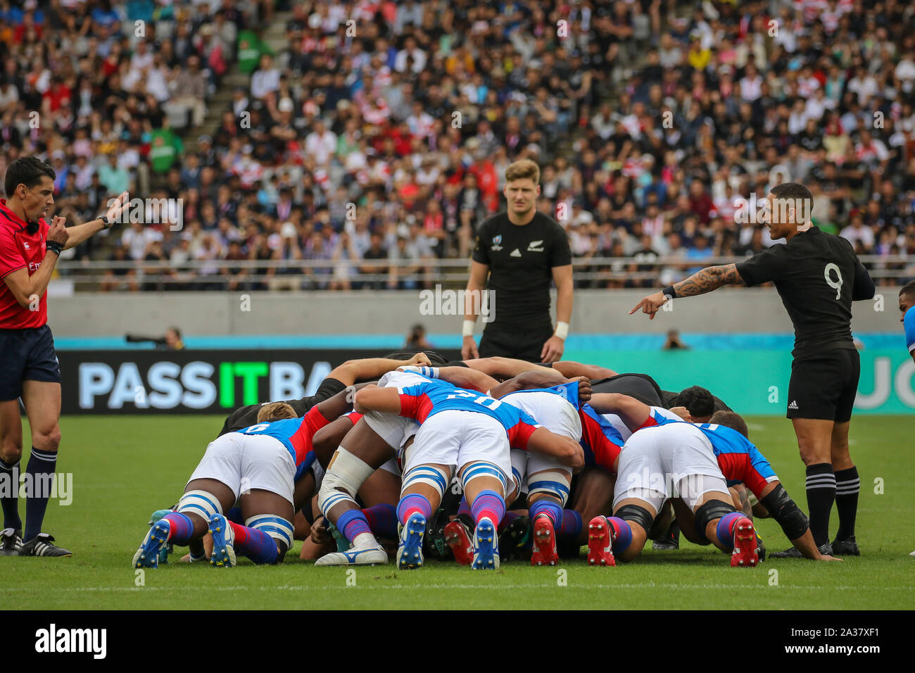 T'QUIO, TO 06.10.2019 RUGBY WORLD CUP 2019 ALL BLACKS X NAMIBIA