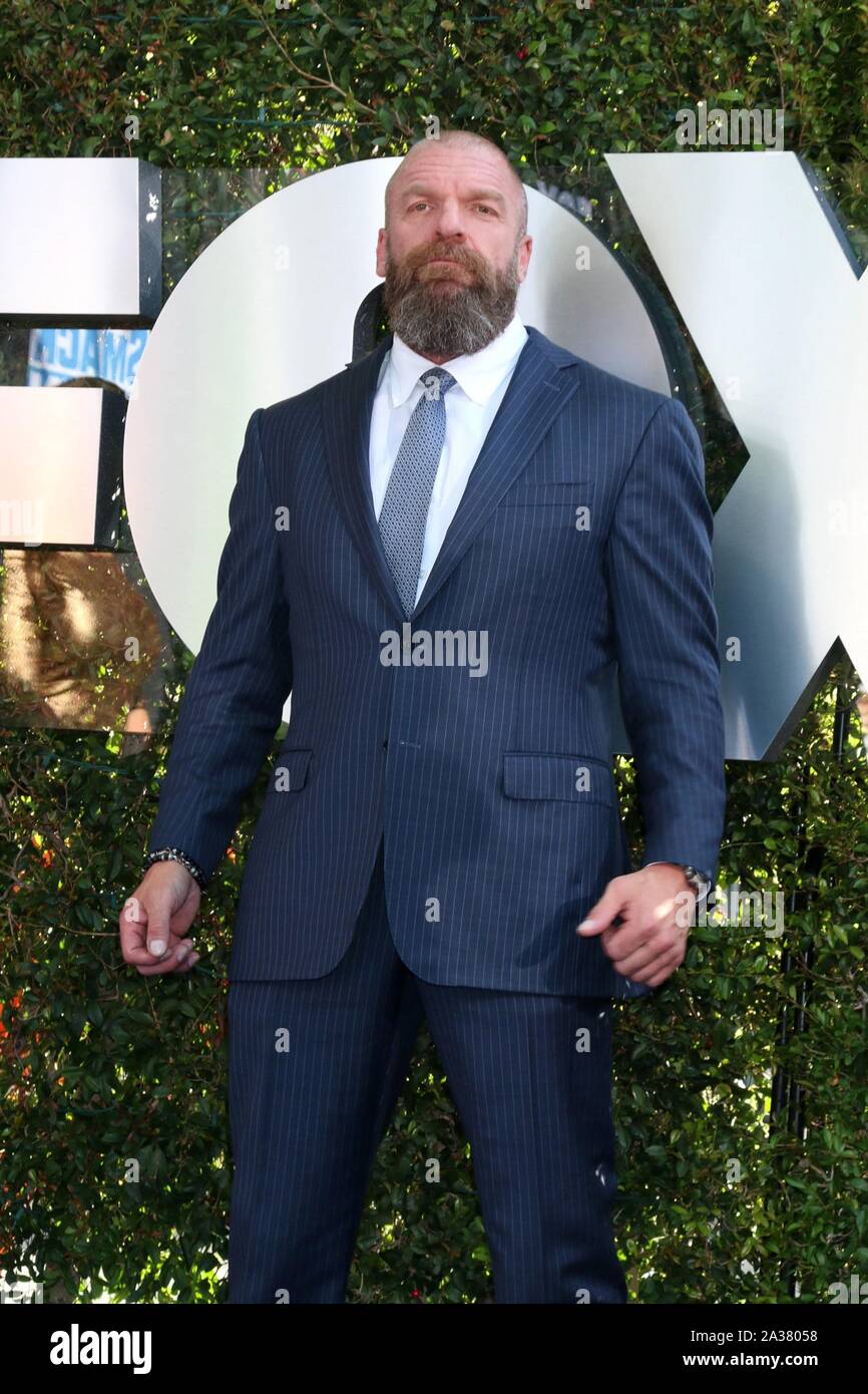 Los Angeles, CA. 4th Oct, 2019. Triple H aka Paul Michael Levesque at arrivals for WWE 20th Anniversary Celebration SmackDown Premiere, STAPLES Center, Los Angeles, CA October 4, 2019. Credit: Priscilla Grant/Everett Collection/Alamy Live News Stock Photo