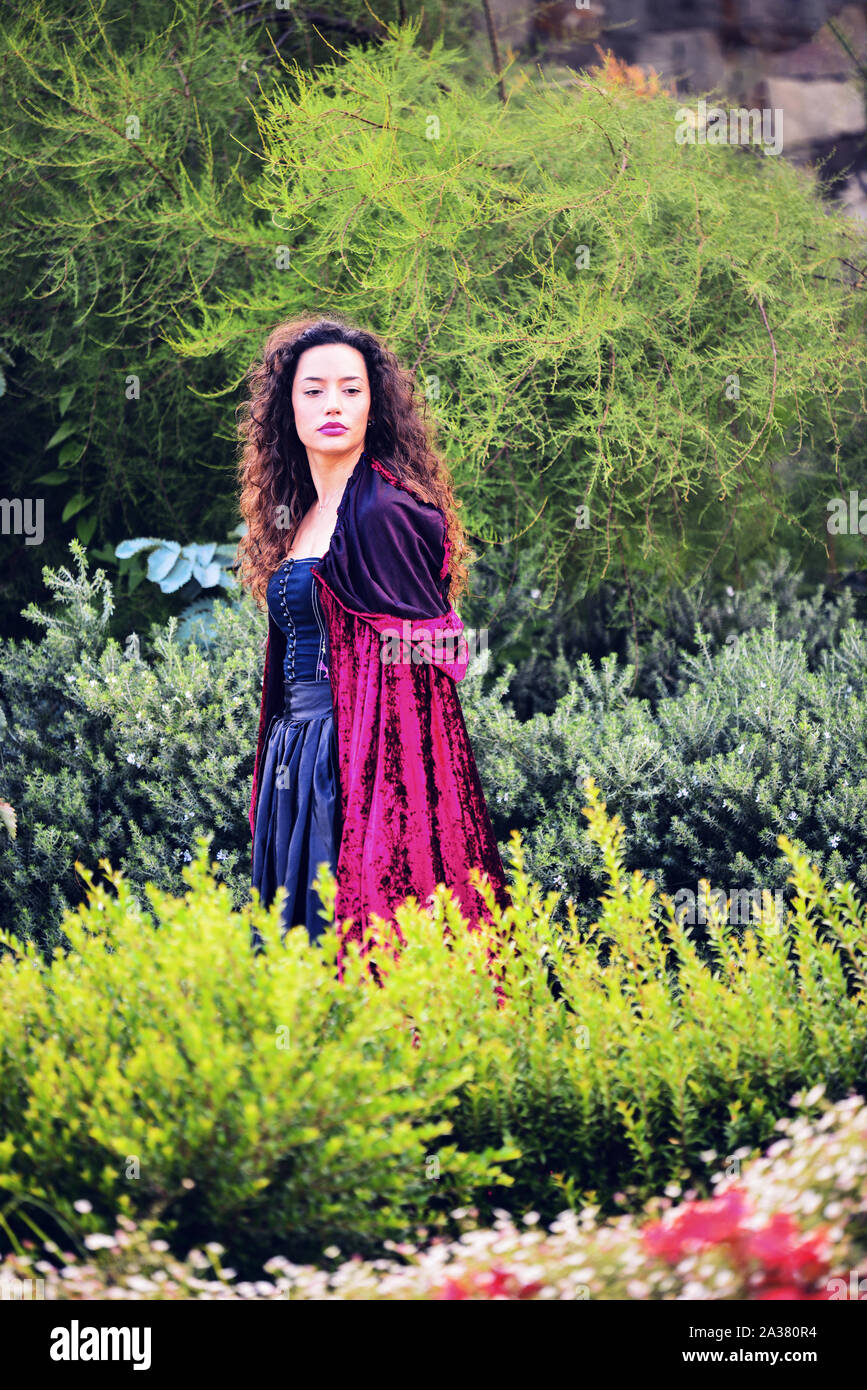 Cloak Long Hair High Resolution Stock Photography and Images - Alamy
