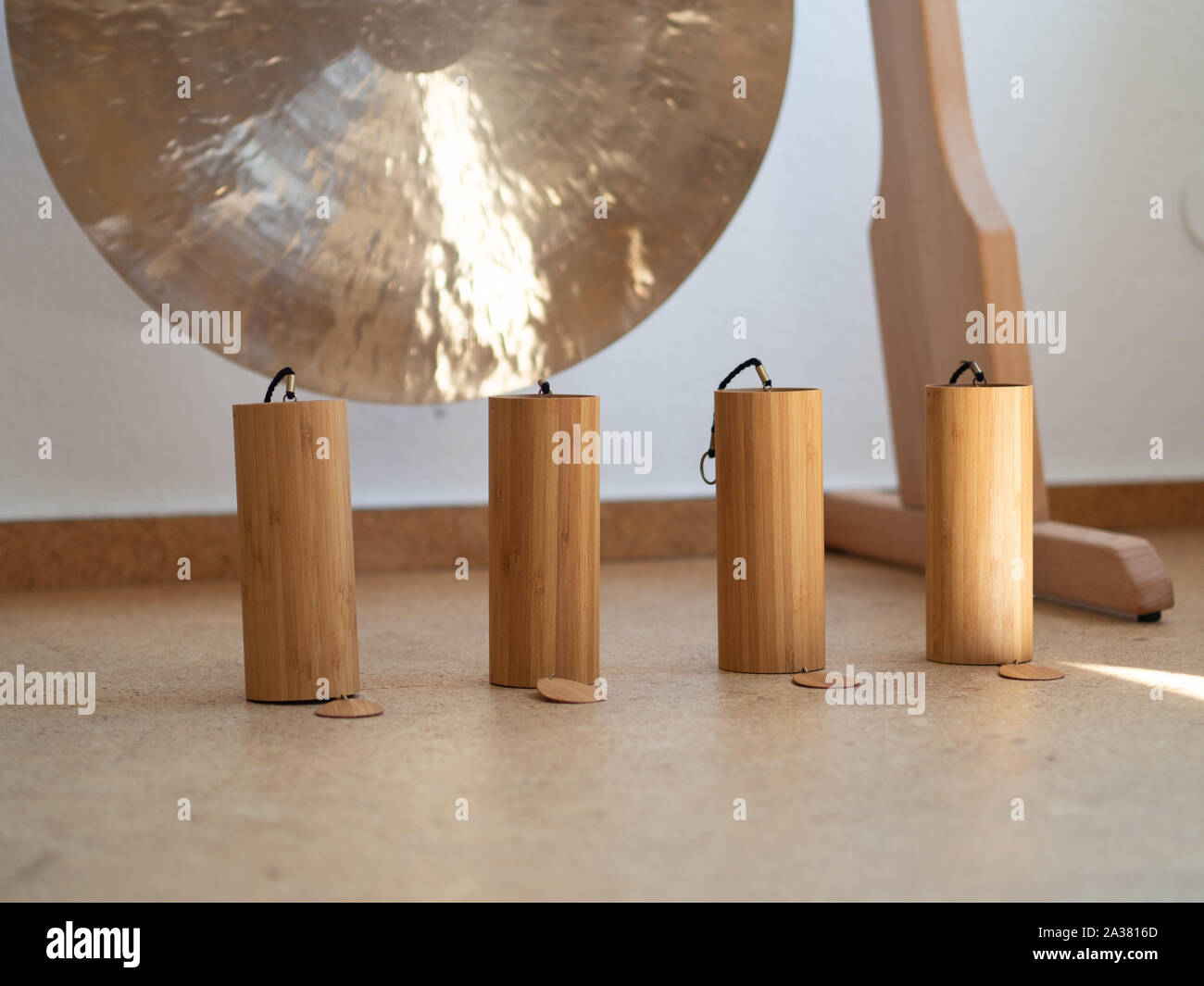 Koshi chimes sound healing ceremony instruments Stock Photo Alamy