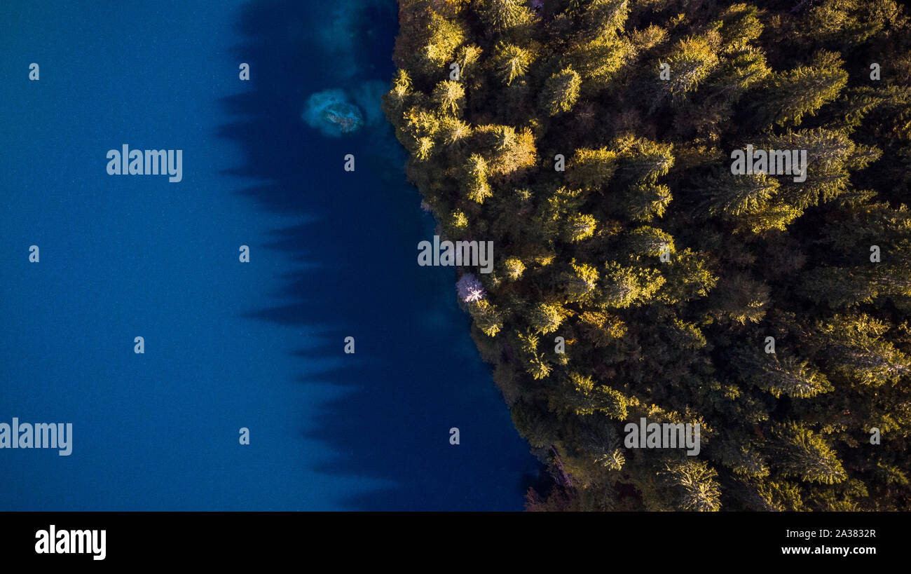 Flying above beautiful fall colors hi-res stock photography and images ...