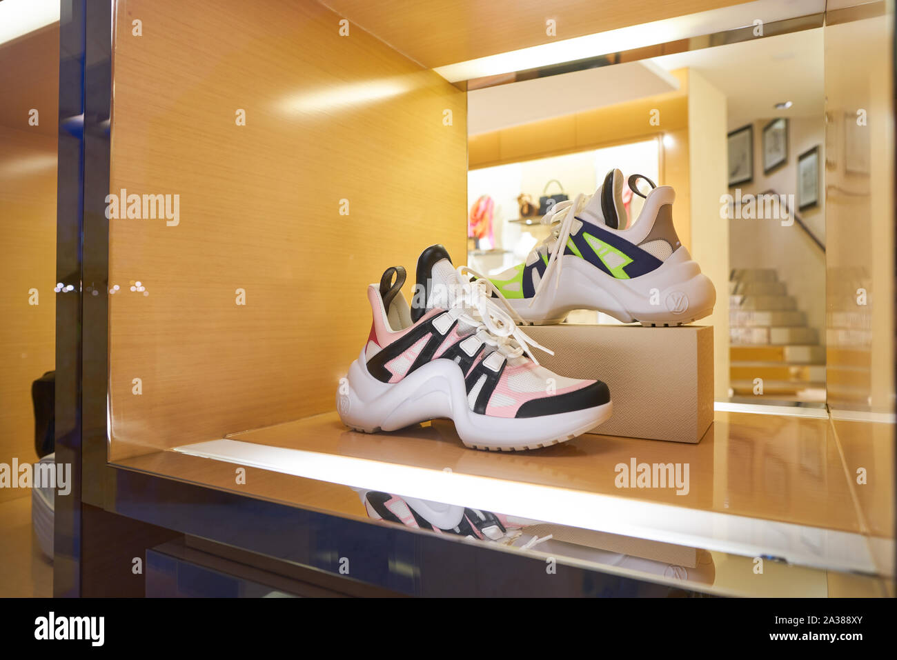 Louis vuitton sneakers hi-res stock photography and images - Alamy