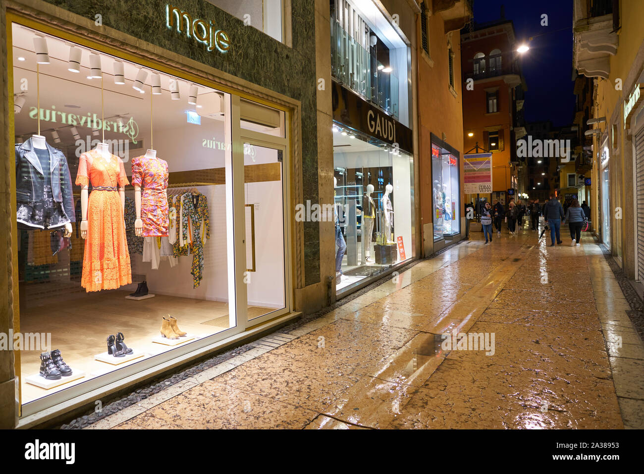 VERONA, ITALY - CIRCA MAY, 2019: display window of a Maje shop in Verona  Stock Photo - Alamy