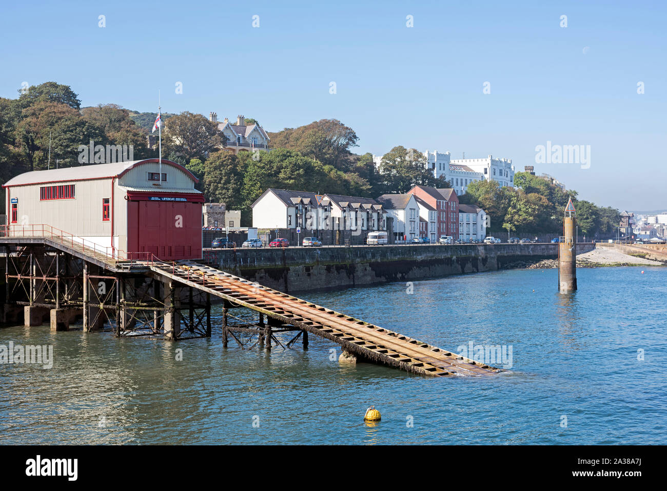 Royal National Lifeboat Institution Station, Douglas Harbour, Isle of
