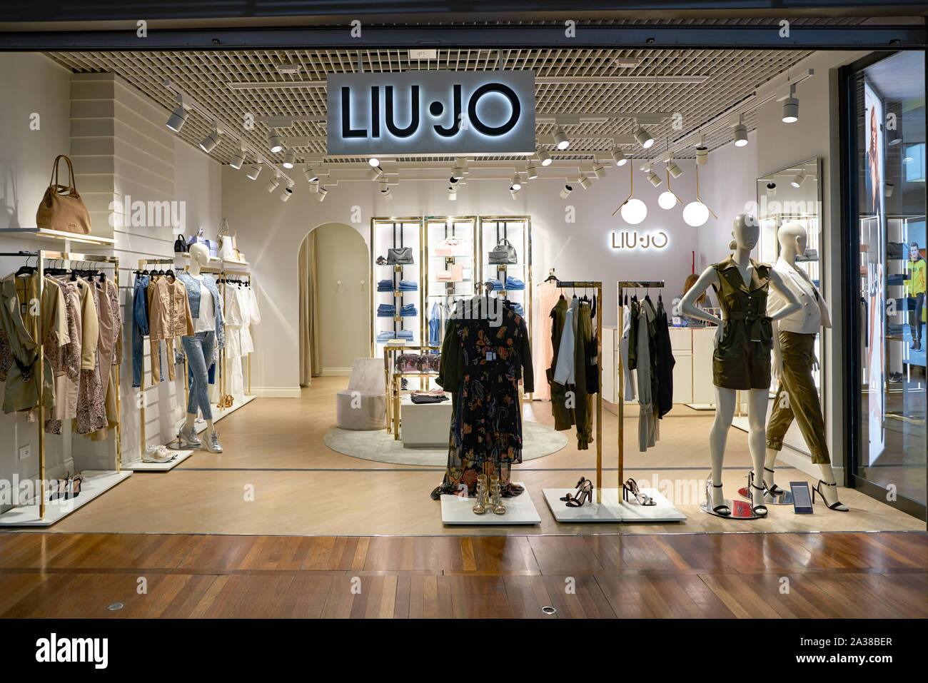 VENICE, ITALY - CIRCA MAY, 2019: Liu-Jo store in Venice Marco Polo Airport  Stock Photo - Alamy