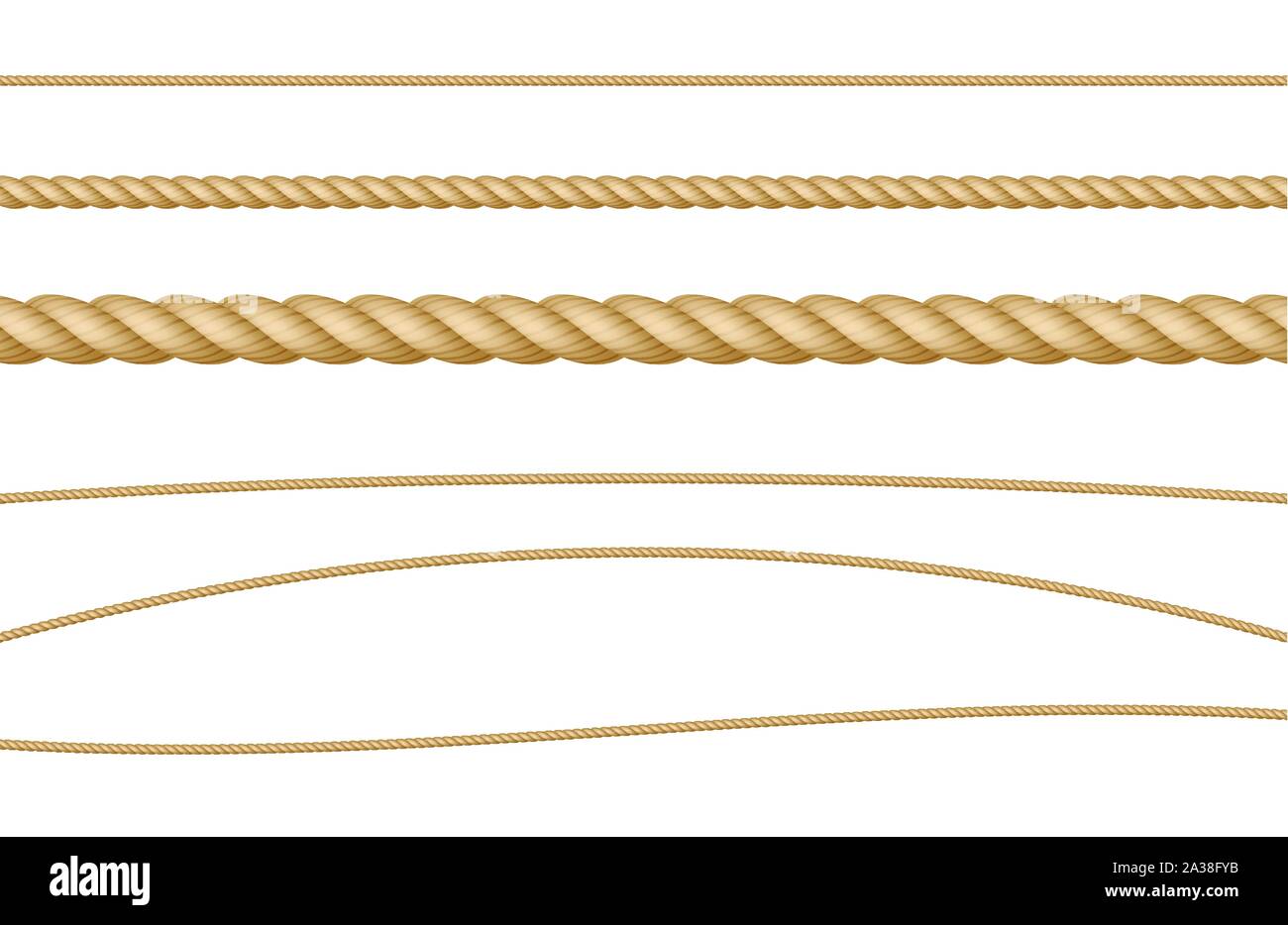 https://c8.alamy.com/comp/2A38FYB/rope-string-natural-realistic-vector-illustration-set-2A38FYB.jpg