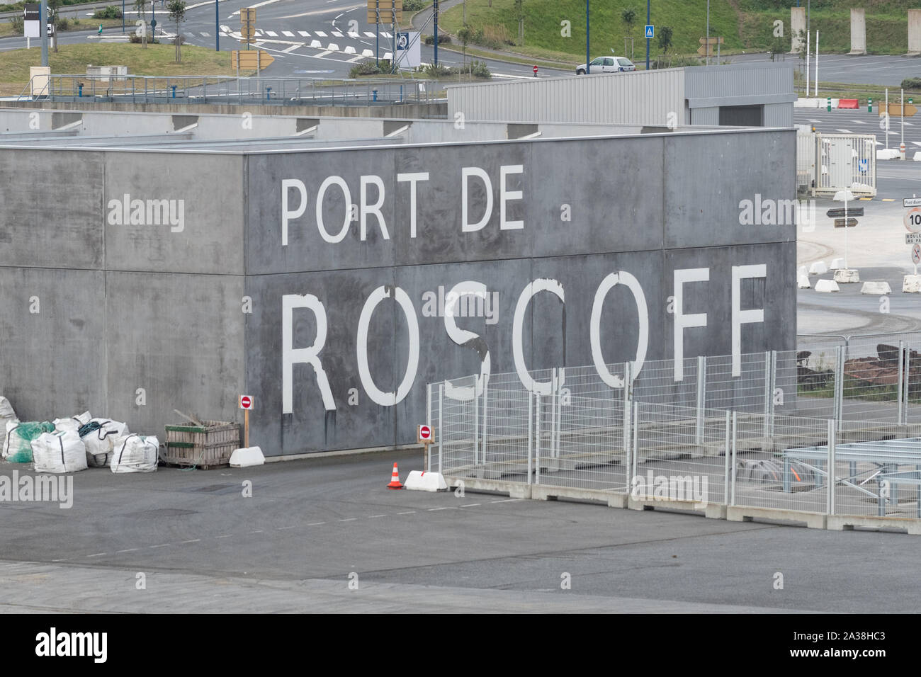 Port de Roscoff, Roscoff Port, France, Europe Stock Photo