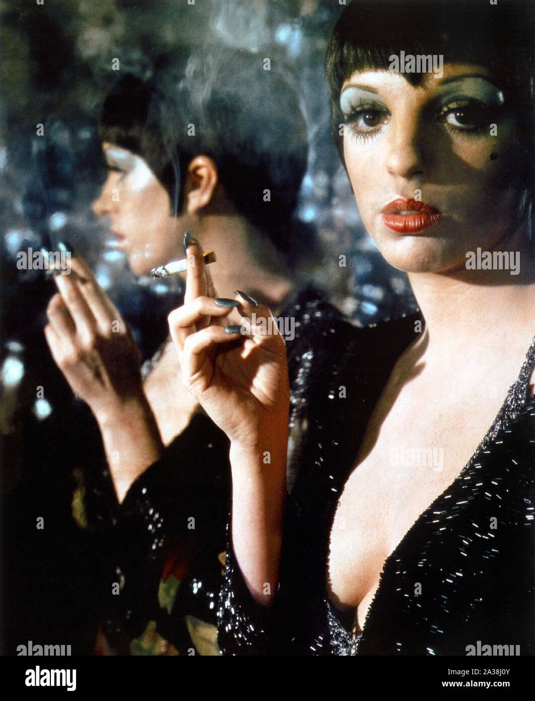 CABARET, Liza Minnelli, 1972 Stock Photo