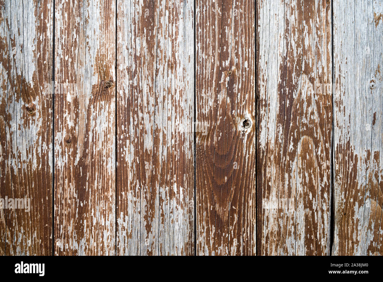 Alte, verwitterte Holzbretter als Hintergrund, Holz Textur Stock Photo