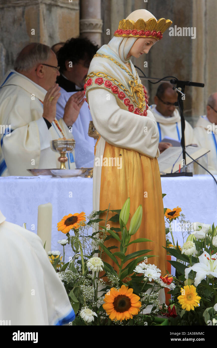 Our Lady of la Salette. Shrine of Our Lady of la Salette. HauteSavoie