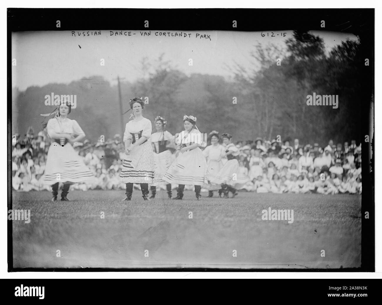 Russian dance, Van Cortlandt Park Stock Photo